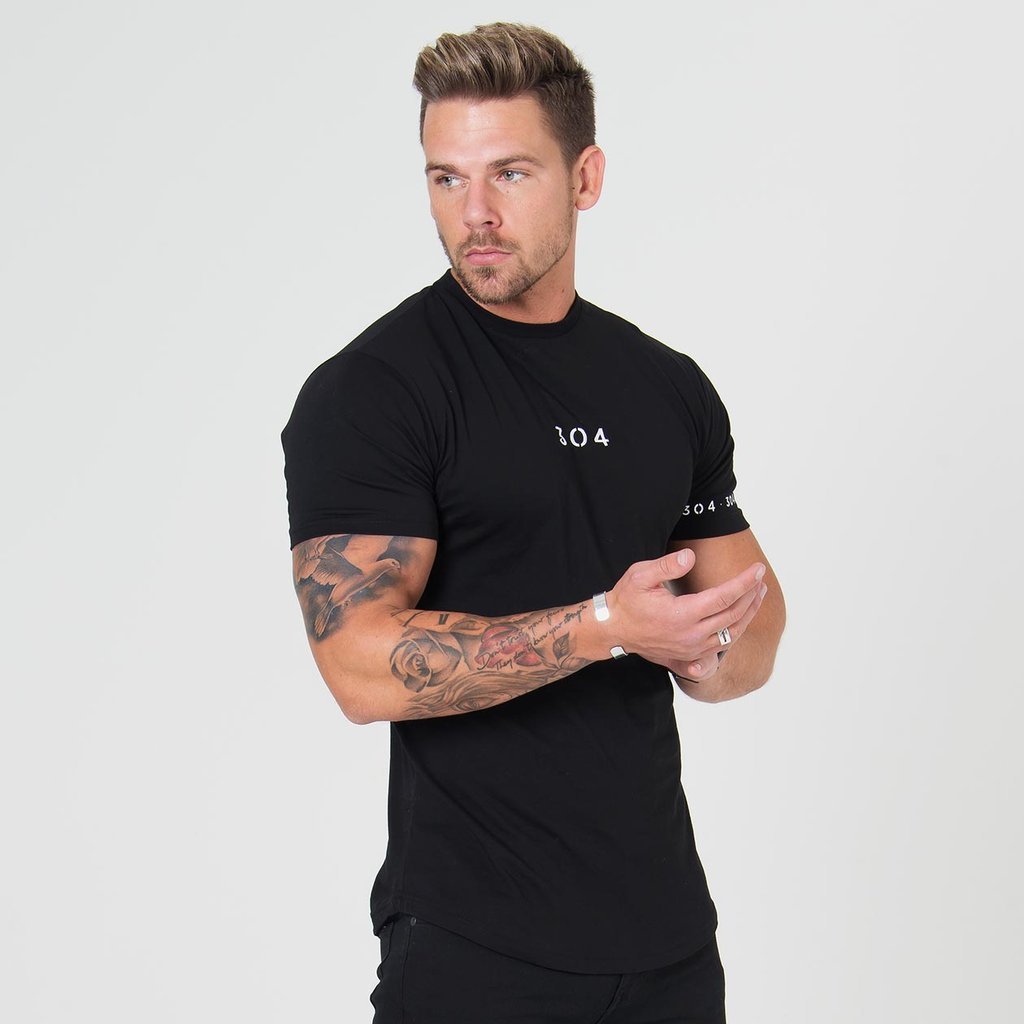Mens Bodybuilding Workout Sports T-shirt Training Outdoor New Arrival