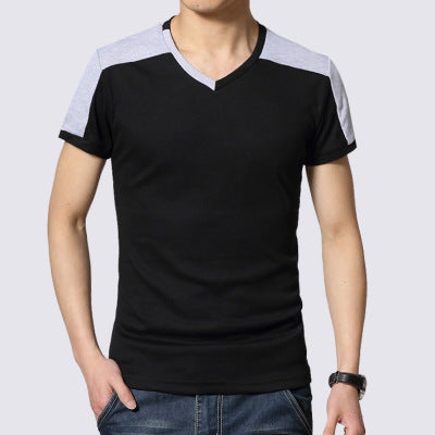 Mens Cotton Sports Casual T-shirt Fitness Outdoor Shirt